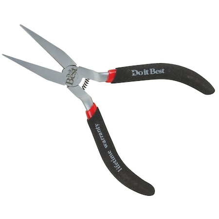 All-Source 4 In. Flat Long Nose Pliers 306363